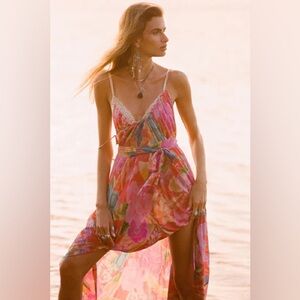 SPELL Painter’s Garden Strappy Maxi